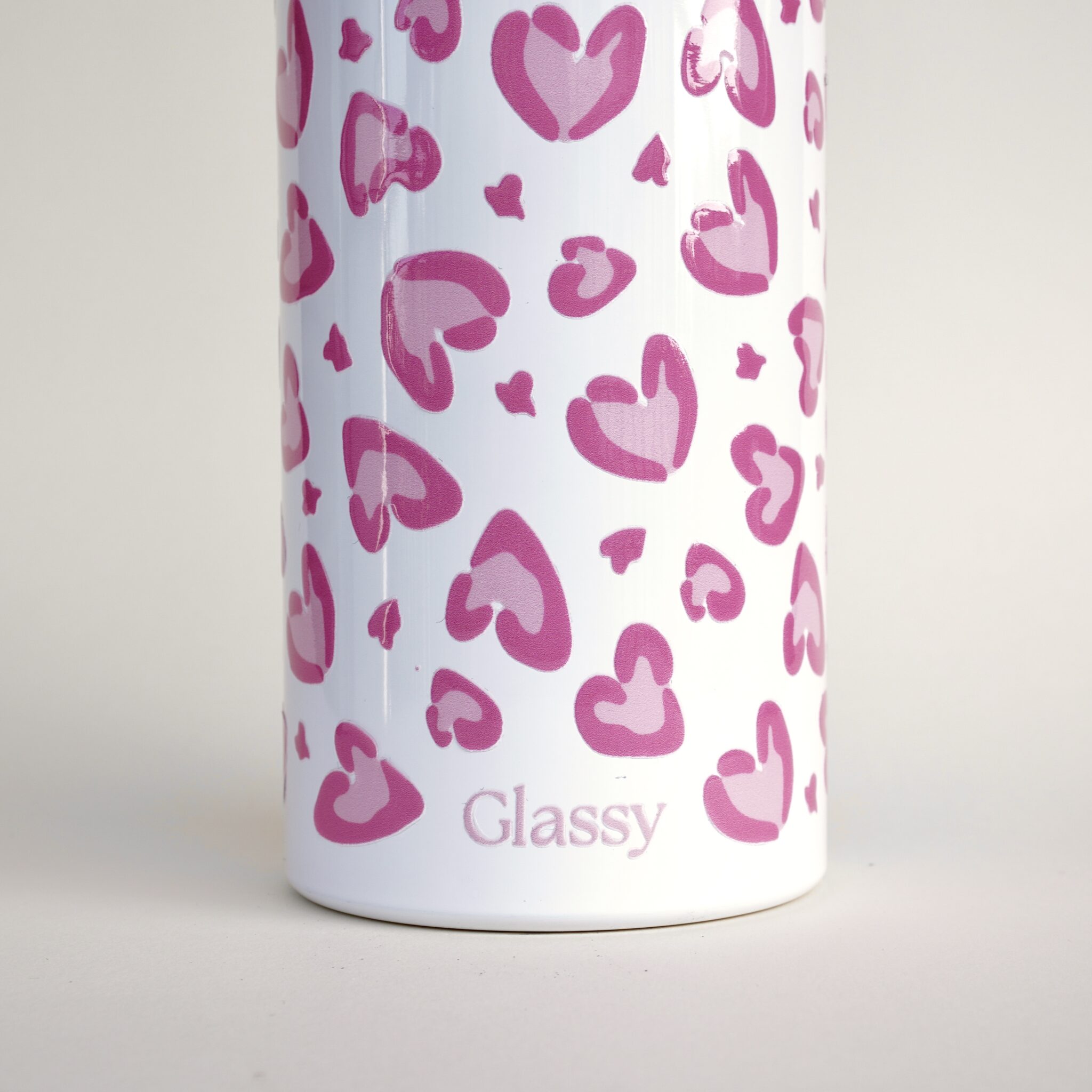 Botella Termo · Leopardo Corazón