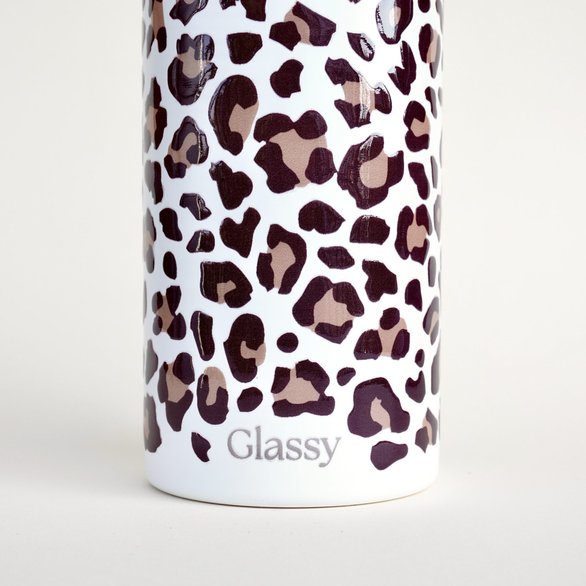 Botella Pajita · Leopardo