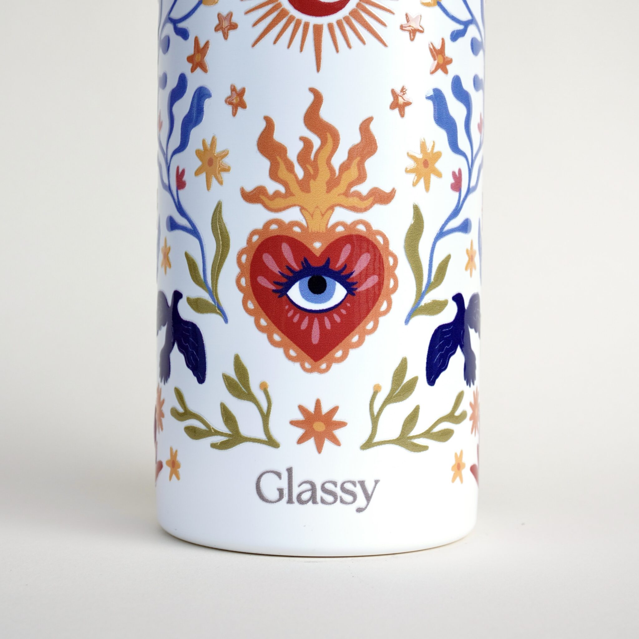 Botella Pajita · Corazón