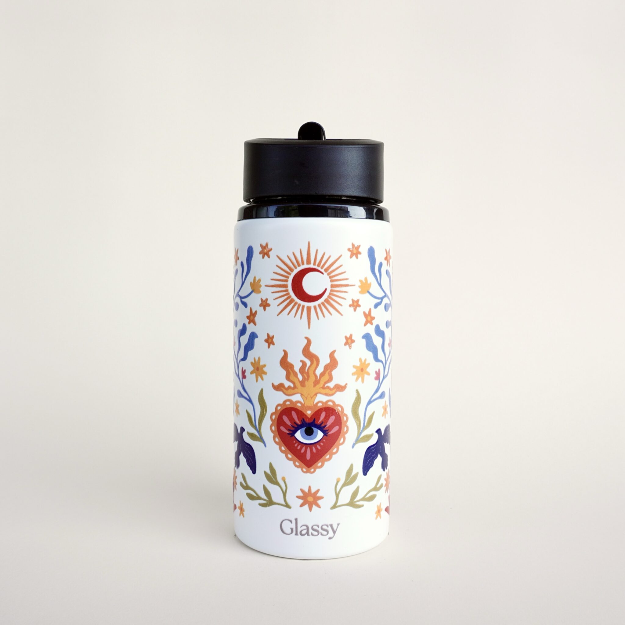 Botella Pajita · Corazón